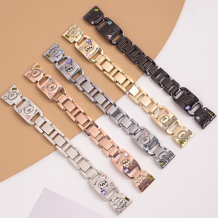Dây đồng hồ kim loại kim cương vòng tay xDfind Happy Zoo, Dành cho Apple Watch 42 / 44 / 45 / 46 / 49mm, Dành cho Apple Watch 38 / 40 / 41 / S11 42mm