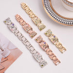 Dây đồng hồ kim loại kim cương vòng tay xDfind Happy Zoo, Dành cho Apple Watch 42 / 44 / 45 / 46 / 49mm, Dành cho Apple Watch 38 / 40 / 41 / S11 42mm