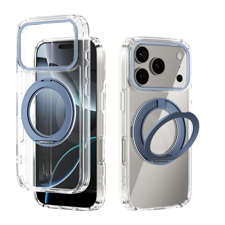 Ốp lưng điện thoại trong suốt ABEEL MagSafe Q-LUCK có giá đỡ xoay, dành cho iPhone 17 Pro Max, iPhone 17 Pro, iPhone 17, iPhone Air, iPhone 16 Pro Max, iPhone 16 Pro, iPhone 16 Plus, iPhone 16
