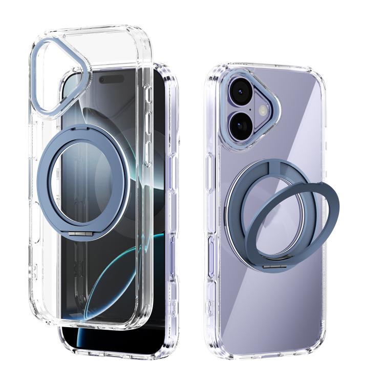 Ốp lưng điện thoại trong suốt ABEEL MagSafe Q-LUCK có giá đỡ xoay, dành cho iPhone 17 Pro Max, iPhone 17 Pro, iPhone 17, iPhone Air, iPhone 16 Pro Max, iPhone 16 Pro, iPhone 16 Plus, iPhone 16
