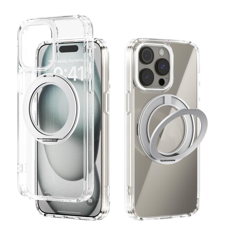 Ốp lưng điện thoại trong suốt ABEEL MagSafe Q-LUCK Pivot Bracket, dành cho iPhone 15 Pro Max, iPhone 15 Pro, iPhone 15 Plus, iPhone 15, iPhone 14 Plus, iPhone 14, iPhone 14 Pro, iPhone 14 Pro Max