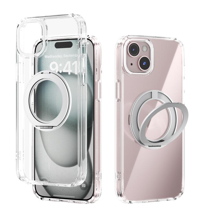 Ốp lưng điện thoại trong suốt ABEEL MagSafe Q-LUCK Pivot Bracket, dành cho iPhone 15 Pro Max, iPhone 15 Pro, iPhone 15 Plus, iPhone 15, iPhone 14 Plus, iPhone 14, iPhone 14 Pro, iPhone 14 Pro Max
