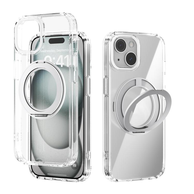 Ốp lưng điện thoại trong suốt ABEEL MagSafe Q-LUCK Pivot Bracket, dành cho iPhone 15 Pro Max, iPhone 15 Pro, iPhone 15 Plus, iPhone 15, iPhone 14 Plus, iPhone 14, iPhone 14 Pro, iPhone 14 Pro Max