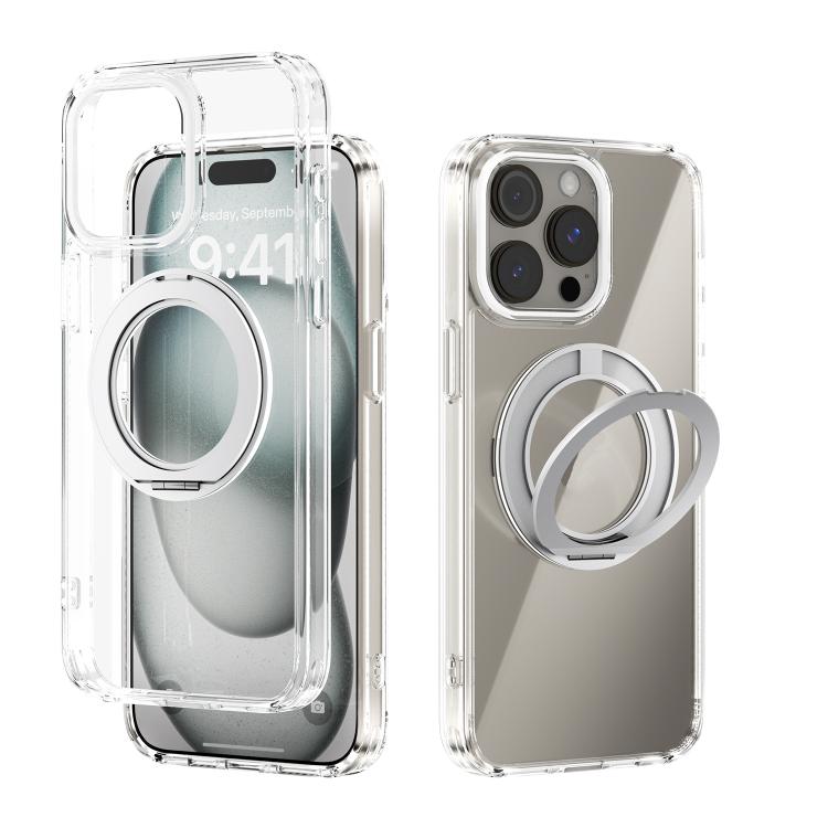 Ốp điện thoại trong suốt giá đỡ xoay Q-LUCK MagSafe ABEEL, dành cho iPhone 13 Pro Max, dành cho iPhone 13 Pro, dành cho iPhone 13