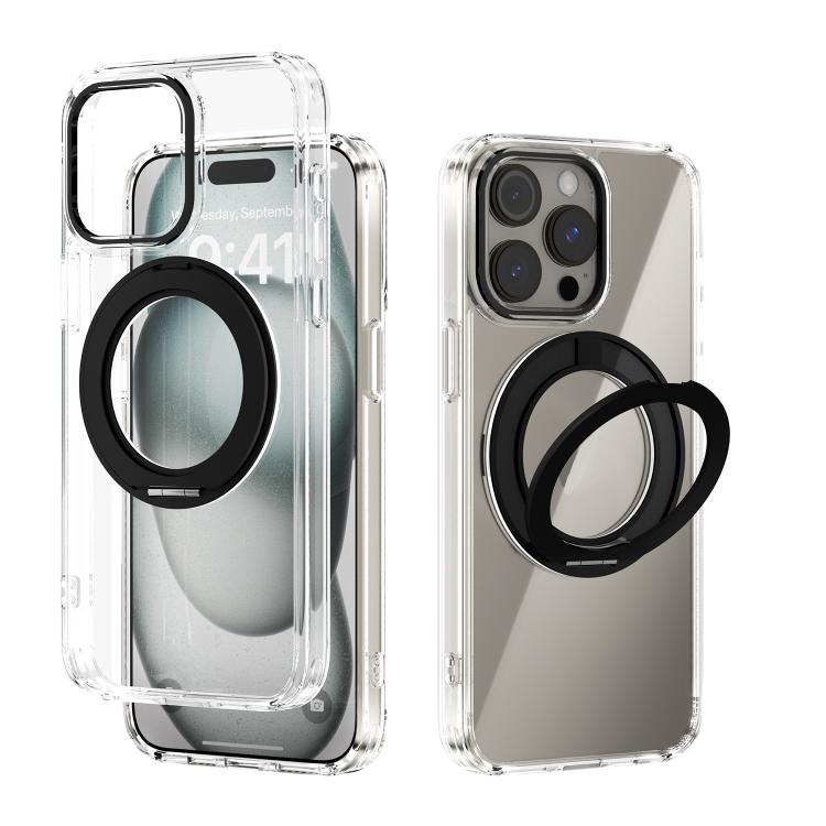 Ốp điện thoại trong suốt giá đỡ xoay Q-LUCK MagSafe ABEEL, dành cho iPhone 13 Pro Max, dành cho iPhone 13 Pro, dành cho iPhone 13