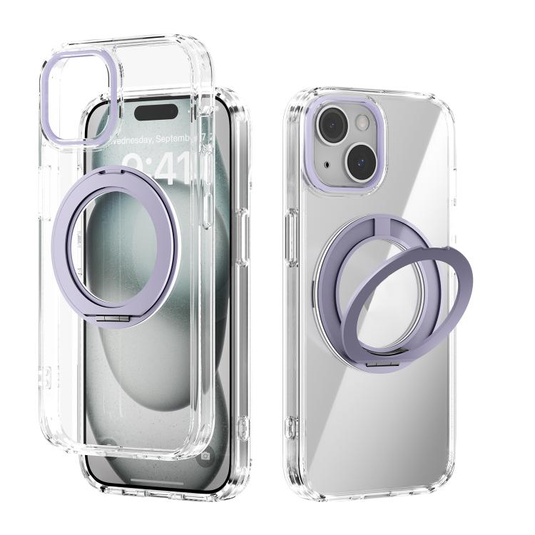 Ốp điện thoại trong suốt giá đỡ xoay Q-LUCK MagSafe ABEEL, dành cho iPhone 13 Pro Max, dành cho iPhone 13 Pro, dành cho iPhone 13