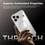 Ốp điện thoại trong suốt giá đỡ xoay Q-LUCK MagSafe ABEEL, dành cho iPhone 13 Pro Max, dành cho iPhone 13 Pro, dành cho iPhone 13