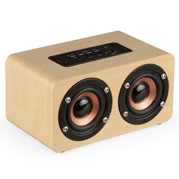 Loa Bluetooth không dây gỗ K5, hỗ trợ Bluetooth, AUX, thẻ TF, K5