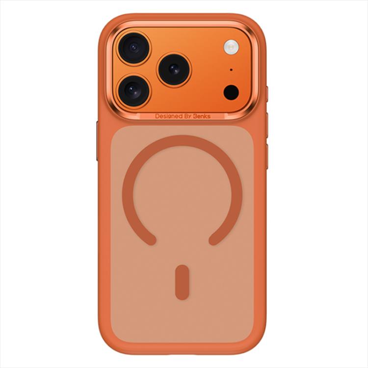 Ốp lưng điện thoại chống sốc từ tính Benks Skin Feel Series MagSafe, dành cho iPhone 17 Pro Max, iPhone 17 Pro