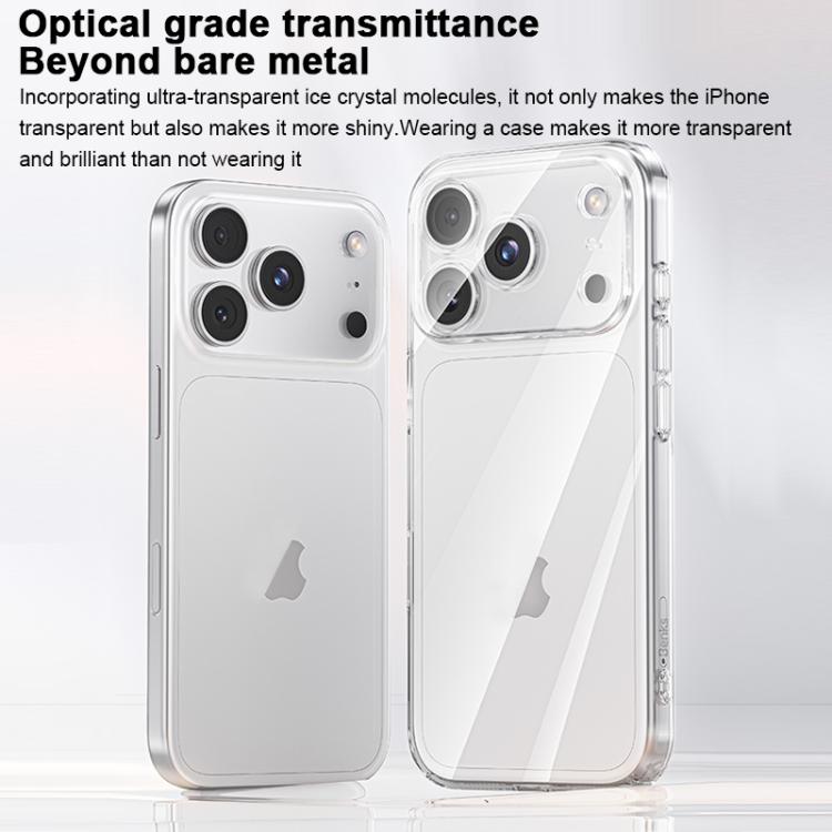 Ốp lưng điện thoại siêu mỏng Benks Zero Sense, dành cho iPhone 17 Pro Max, iPhone 17 Pro, iPhone 17, iPhone Air