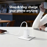 Sạc nhanh cổng đơn USB-C / Type-C PD 20W USAMS CC325 T69, CC325