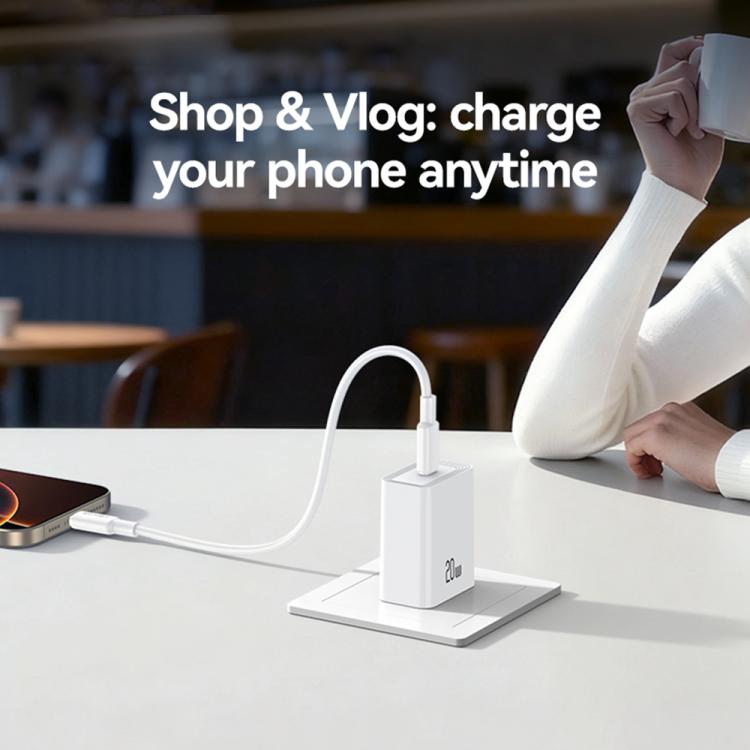 Sạc nhanh cổng đơn USB-C / Type-C PD 20W USAMS CC325 T69, CC325
