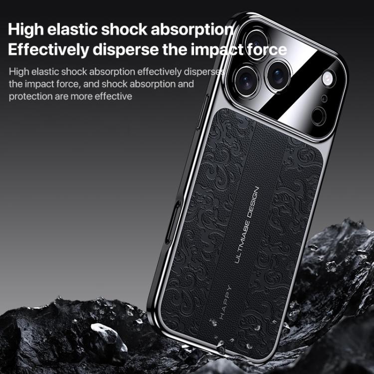 Ốp lưng điện thoại PC da trơn họa tiết Rồng Mây, dành cho iPhone 14 Pro Max