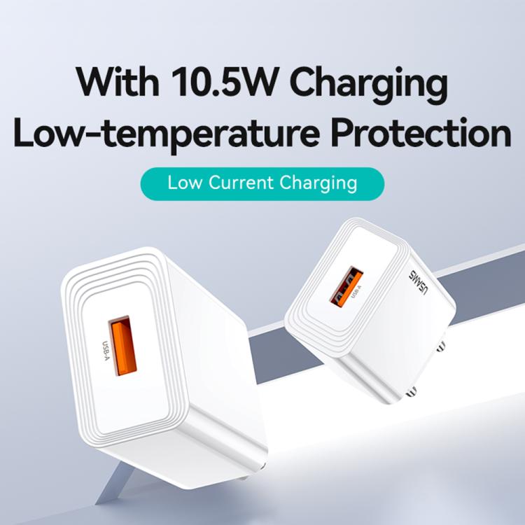 Bộ sạc cổng USB đơn USAMS CC326 T69 10.5W 2.1A, CC326
