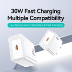 Sạc nhanh cổng đơn USB-C / Type-C PD 30W USAMS CC329 T69, CC329
