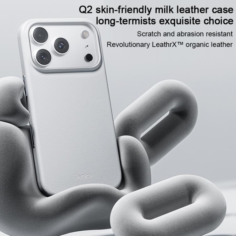 Ốp lưng điện thoại chống sốc từ tính Benks Q2 Series MagSafe, dành cho iPhone 17 Pro Max, iPhone 17 Pro