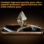Benks King Kong Corning Hot-bend Miếng dán kính cường lực DLC dán keo toàn bộ phiên bản lắp nhanh, Dành cho iPhone 17 Pro Max, Dành cho iPhone 17 Pro