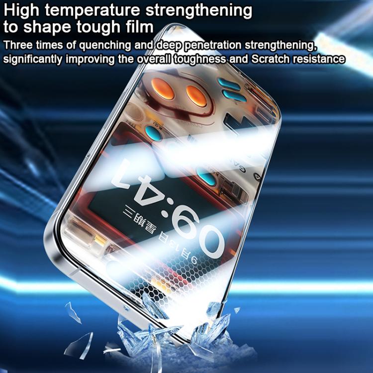 Miếng dán kính cường lực mờ chơi game Benks Zero Curve Edge, dành cho iPhone 17 Pro Max, iPhone 17