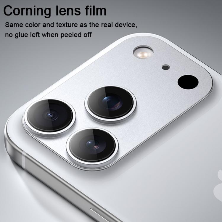 Benks King Kong Corning Miếng dán bảo vệ màn hình ống kính điện thoại kim loại tích hợp, Dành cho iPhone 17 Pro Max, Dành cho iPhone 17 Pro
