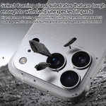 Benks King Kong Corning Miếng dán bảo vệ màn hình ống kính điện thoại kim loại tích hợp, Dành cho iPhone 17 Pro Max, Dành cho iPhone 17 Pro
