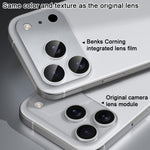 Benks King Kong Corning Miếng dán bảo vệ màn hình ống kính điện thoại kim loại tích hợp, Dành cho iPhone 17 Pro Max, Dành cho iPhone 17 Pro