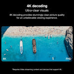 Original Xiaomi TV Stick 2nd Gen Quad Core Cortex-A55 4K Ultra HD Dual-Band WiFi6 Google TV Stick, Global Version with Google Play, 2GB+8GB