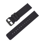 Stainless Steel Pin Buckle Nylon Woven Canvas Watch Band, 20mm, 22mm