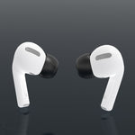 12 chiếc nút tai bằng mút nhớ thay thế cho tai nghe không dây AirPods Pro, kèm hộp đựng, mút nhớ màu xám