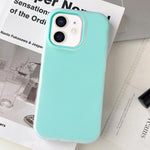 Ốp điện thoại hybrid TPU PC cảm giác mờ màu thạch jelly, cho iPhone 12 Pro Max, iPhone 12 Pro, iPhone 11
