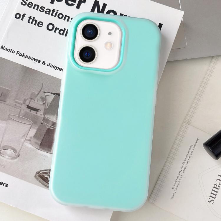 Ốp điện thoại hybrid TPU PC cảm giác mờ màu thạch jelly, cho iPhone 12 Pro Max, iPhone 12 Pro, iPhone 11