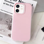 Ốp điện thoại hybrid TPU PC cảm giác mờ màu thạch jelly, cho iPhone 12 Pro Max, iPhone 12 Pro, iPhone 11