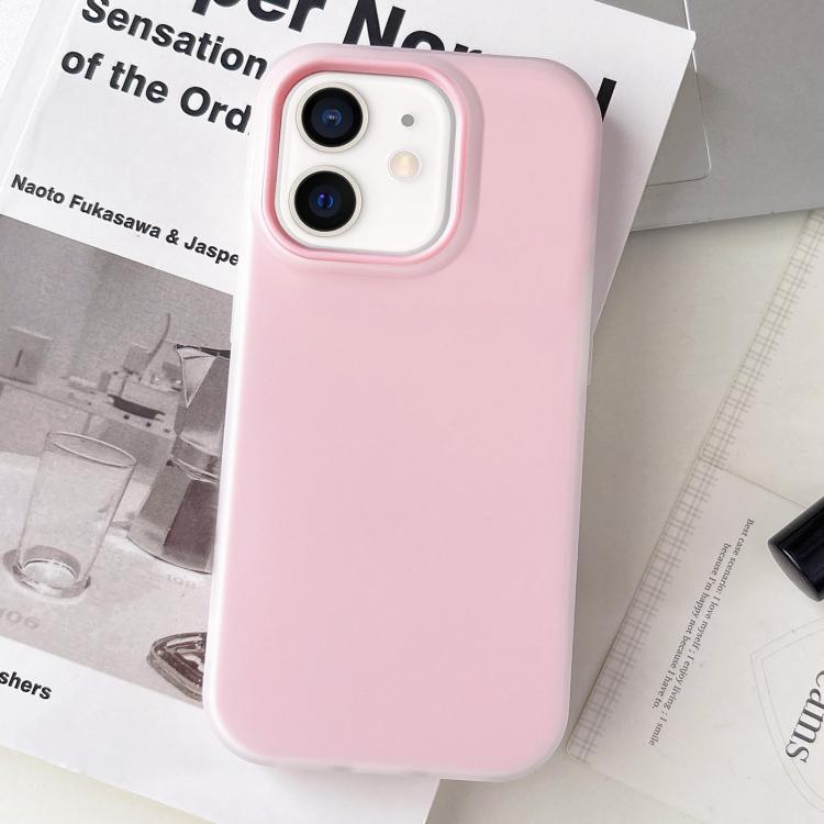 Ốp điện thoại hybrid TPU PC cảm giác mờ màu thạch jelly, cho iPhone 12 Pro Max, iPhone 12 Pro, iPhone 11