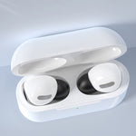 6 cặp nút tai silicone thay thế cho tai nghe không dây AirPods Pro, kèm hộp đựng, silicone màu trắng