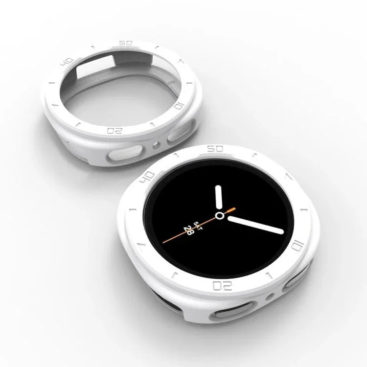 Vỏ bảo vệ đồng hồ TPU rỗng nửa phủ, Dành cho Samsung Galaxy Watch8 44mm, Dành cho Samsung Galaxy Watch8 40mm
