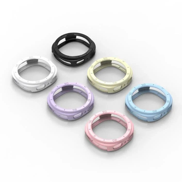 Vỏ bảo vệ đồng hồ TPU rỗng nửa phủ, Dành cho Samsung Galaxy Watch8 44mm, Dành cho Samsung Galaxy Watch8 40mm