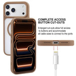 Ốp lưng điện thoại MagSafe mờ cảm giác da GEBEI Jazz Series, dành cho iPhone 17 Pro Max, iPhone 17 Pro, iPhone 17, iPhone Air