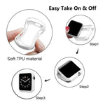 Ốp đồng hồ TPU xDfind Candy, Dành cho Apple Watch Series 6 / 5 / 4 / SE 44mm, Dành cho Apple Watch Series 6 / 5 / 4 / SE 40mm, Dành cho Apple Watch Series 9 / 8 / 7 45mm, Dành cho Apple Watch Series 9 / 8 / 7 41mm