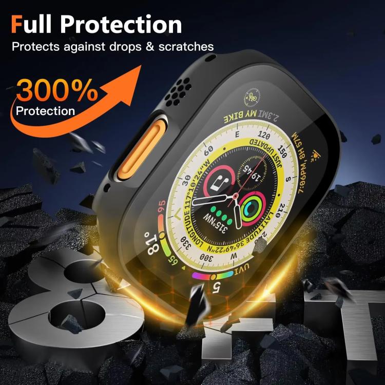 Ốp đồng hồ PC tích hợp kính cường lực xDfind, Dành cho Apple Watch Series 6 / 5 / 4 / SE 44mm, Dành cho Apple Watch Series 6 / 5 / 4 / SE 40mm, Dành cho Apple Watch Series 11 46mm / 10 46mm, Dành cho Apple Watch Series 11 42mm / 10 42mm