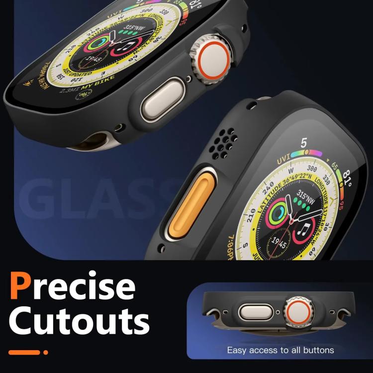 Ốp đồng hồ PC tích hợp kính cường lực xDfind, Dành cho Apple Watch Series 3 / 2 / 1 42mm