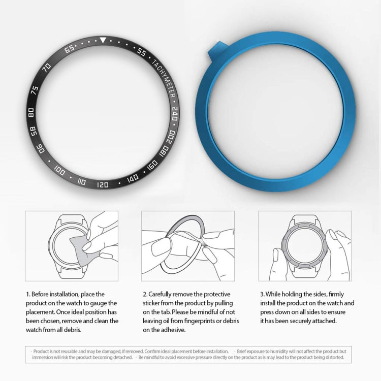Vòng viền thép đồng hồ thông minh, Phiên bản E, Dành cho Samsung Galaxy Watch 3 41mm, Dành cho Samsung Galaxy Watch 3 45mm