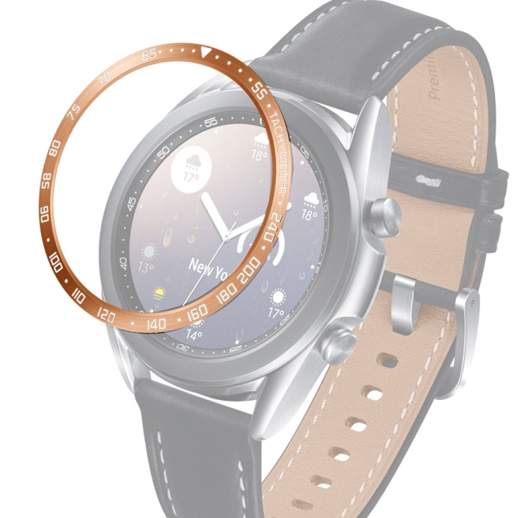 Vòng viền thép đồng hồ thông minh, Phiên bản E, Dành cho Samsung Galaxy Watch 3 41mm, Dành cho Samsung Galaxy Watch 3 45mm