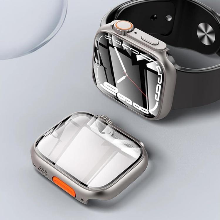Đổi sang ốp đồng hồ PC tích hợp kính cường lực Ultra 49mm xDfind, Dành cho Apple Watch Series 6 / 5 / 4 / SE 44mm, Dành cho Apple Watch Series 6 / 5 / 4 / SE 40mm, Dành cho Apple Watch Series 9 / 8 / 7 45mm, Dành cho Apple Watch Series 9 / 8 / 7 41mm