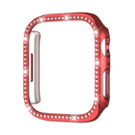 Ốp đồng hồ PC rỗng kim cương một hàng xDfind, Dành cho Apple Watch Series 11 46mm / 10 46mm, Dành cho Apple Watch Series 11 42mm / 10 42mm