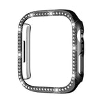 Ốp đồng hồ PC rỗng kim cương một hàng xDfind, Dành cho Apple Watch Series 11 46mm / 10 46mm, Dành cho Apple Watch Series 11 42mm / 10 42mm