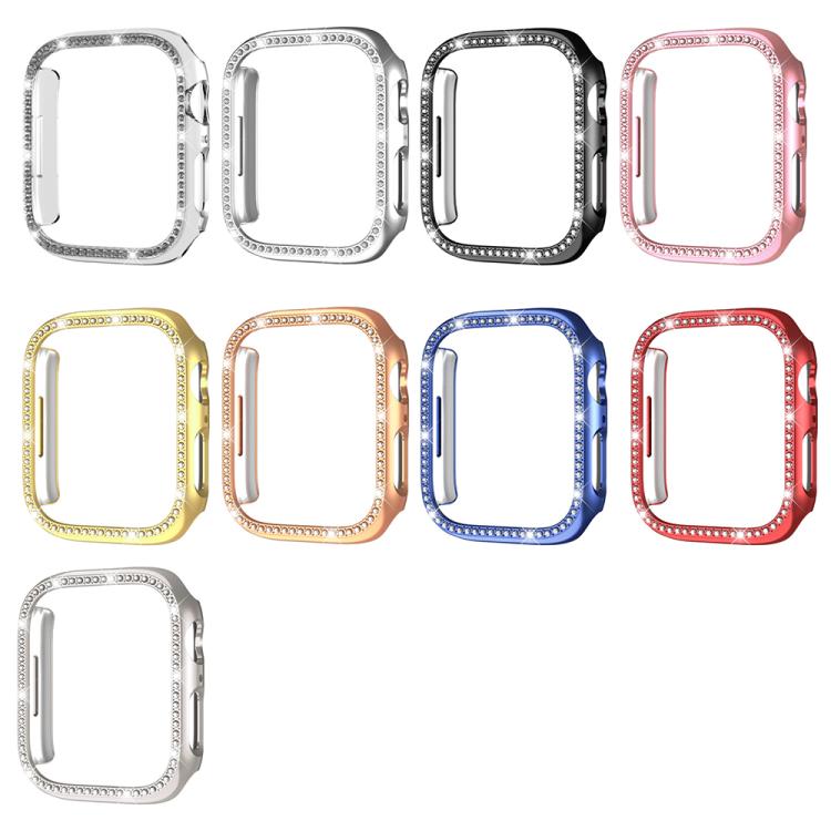 Ốp đồng hồ PC rỗng kim cương một hàng xDfind, Dành cho Apple Watch Series 11 46mm / 10 46mm, Dành cho Apple Watch Series 11 42mm / 10 42mm