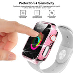 Ốp đồng hồ PC rỗng kim cương một hàng xDfind, Dành cho Apple Watch Series 11 46mm / 10 46mm, Dành cho Apple Watch Series 11 42mm / 10 42mm
