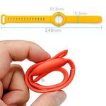 Ốp bảo vệ chống mất dạng dây silicone thoáng khí xDfind, dành cho AirTag thế hệ 2 / AirTag thế hệ 1