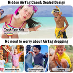 Ốp bảo vệ chống mất dạng dây silicone thoáng khí xDfind, dành cho AirTag thế hệ 2 / AirTag thế hệ 1