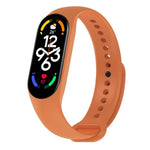 xDfind Solid Color Integrated Cover Silicone Watch Band, For Xiaomi Smart Band 10 / 9 / 8