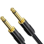 Cáp âm thanh Mono đực sang đực 6.35mm cho mixer, dài 0.5m, 1m, 1.5m, 2m, 3m, 5m, 10m, 15m, 20m